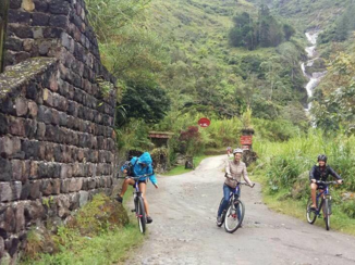 Baños - sobre la bicicleta