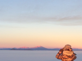 Bolivia - Uyuni zonsopgang
