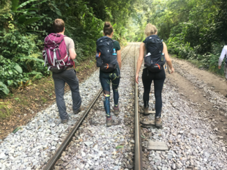 Machu Picchu - Op het treinspoor richting machu picchu