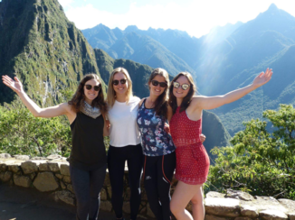 Machu Picchu - Groepsfoto we did it!