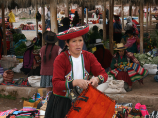 Cusco - Lokale markt Tambomachay