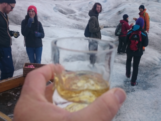 Rondreis Argentinië en Chili - Perito Moreno. Whisky on the rocks.