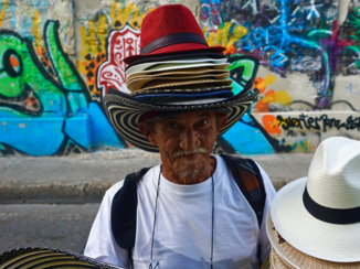 Cartagena - Genoeg hoeden te koop in Cartagena