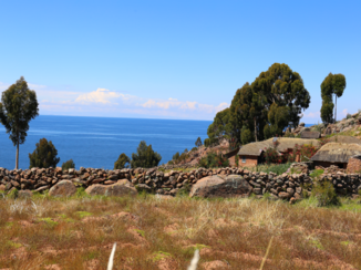 Titicacameer - uitzicht op Taquile