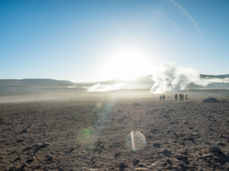 Rondreis Peru en Bolivia - Bolivia, geyser Sol de Mañana, de laatste van een serie van 4