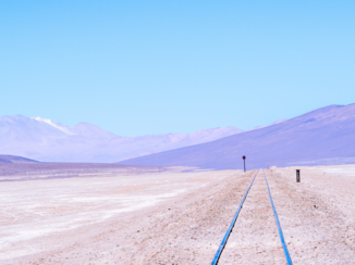 Rondreis Peru en Bolivia - Spoorweg helaas in onbruik bij Uyuni